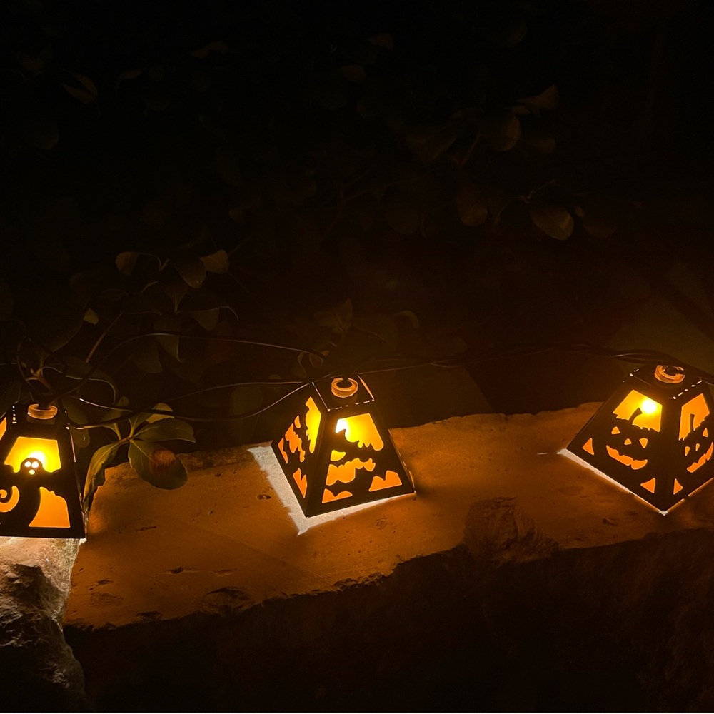 Pottery Barn Halloween Lantern String Lights